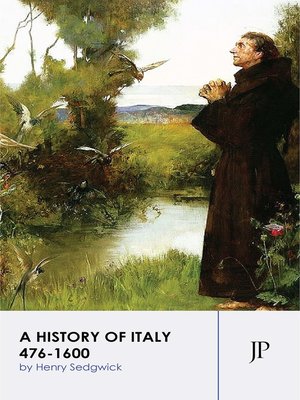 cover image of A History of Italy 476-1600